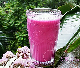 夏季特饮#火龙果香蕉酸奶汁#的做法