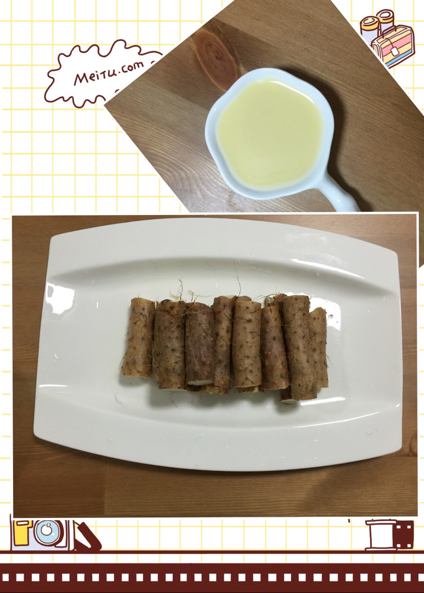 蒸山药的做法图解2