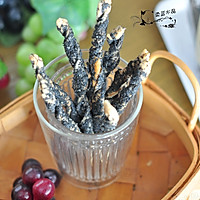 黑芝麻酥条的做法图解7