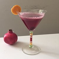 石榴蓝莓仙人掌果汁--魅影重叠的做法图解5