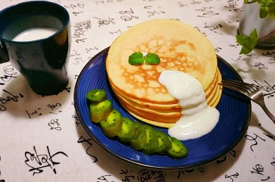 『法式黄油松饼』做法