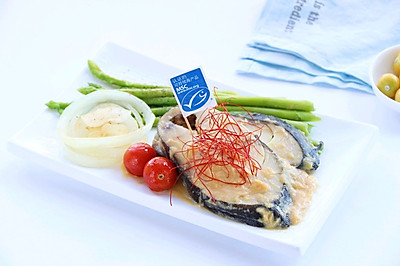 日本餐厅最受欢迎的黑鳕鱼西京烧