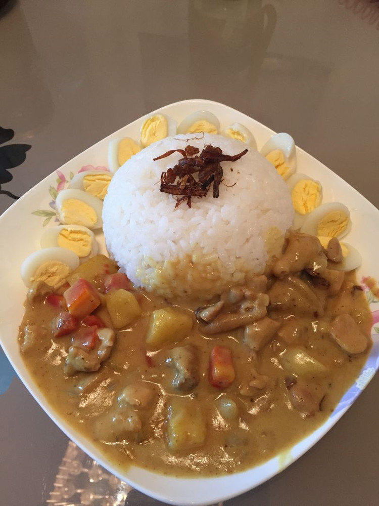 椰浆咖喱鸡的做法