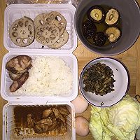 宿舍版——外卖剩菜大作战——紫菜包饭！！的做法图解1