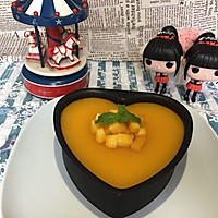有爱的芒果芝士冻的做法图解3