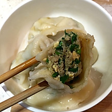 五花肉韭菜鸡蛋虾饺