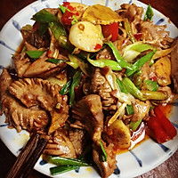 泡菜炒腰花的做法图解9