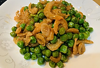 豌豆炒虾仁的做法