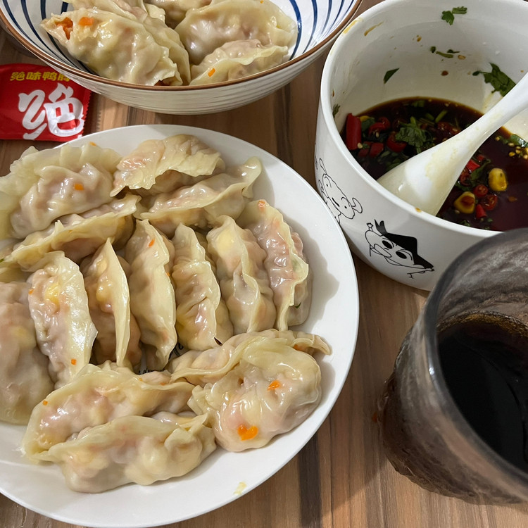 玉米饺子的做法