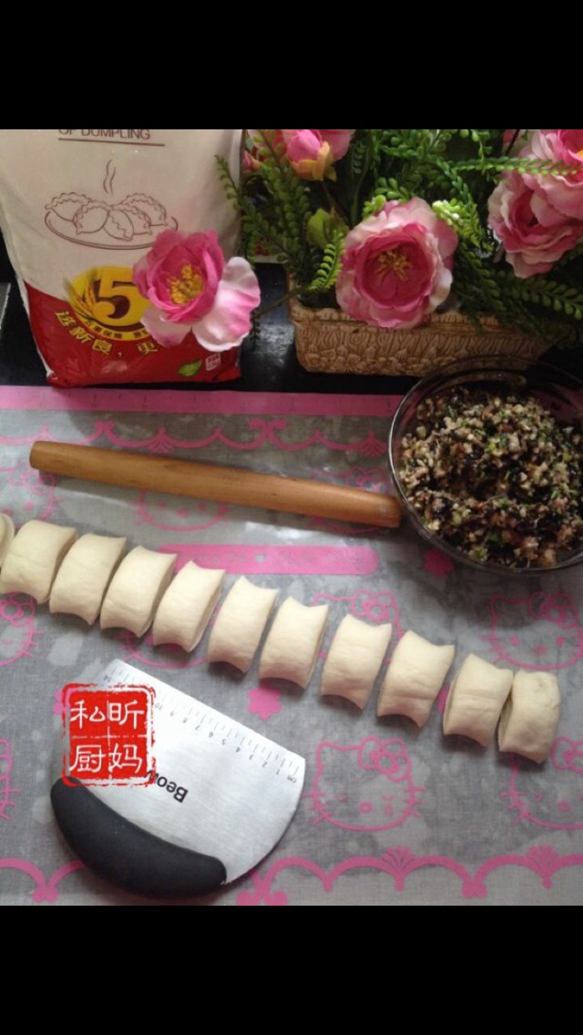 电饼铛生煎包的做法图解4