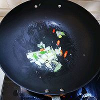 青菜炒香菇（简单）的做法图解5