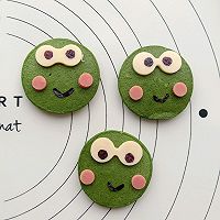 #美食视频挑战赛# 青蛙菠菜小松饼的做法图解13