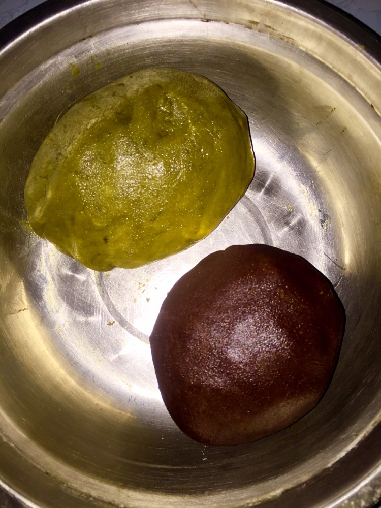 香酥抹茶味趣多多（植物油）的做法图解2
