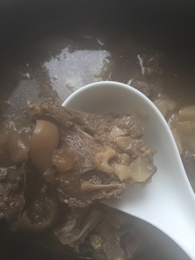 羊蝎子炖萝卜的做法图解9