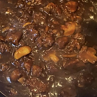 #一勺葱伴侣，成就招牌美味#百搭又解馋肉糜蘑菇炸酱的做法图解9
