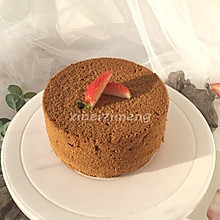 蓬松不塌陷，巧克力戚风蛋糕