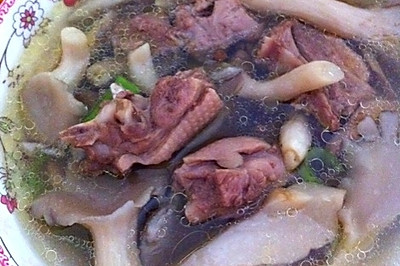 蘑菇老鸭汤