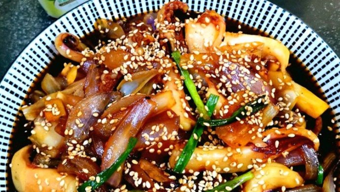 #洋葱炒鱿鱼须仙女们的私藏鲜法大PK#