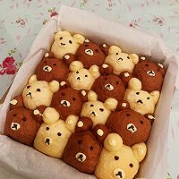 #2021亲子烘焙组——“焙”感幸福#挤挤小熊面包的做法图解8