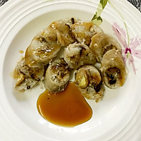 潮汕猪肠涨糯米的做法图解4