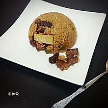 红烧肉焖饭#美的初心电饭煲#