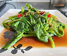 凉拌木耳菜（阮江叶）的做法