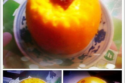 香橙蒸蛋