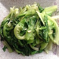 减脂食谱-蒜香蚝油生菜的做法图解4