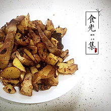 腊肉土豆块