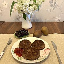 超级美味的汉堡牛肉饼