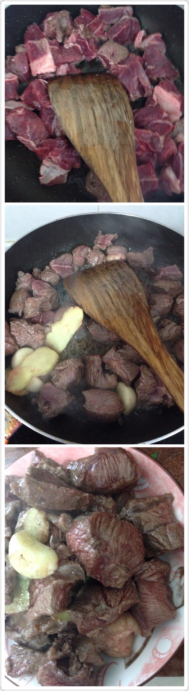 番茄炖牛肉#维达与你传承年味#的做法图解4