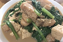 健康食谱|巴沙鱼炖豆腐小白菜的做法