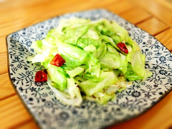 手撕包菜——最简单的做法