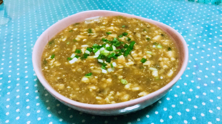 家常豆腐羹的做法