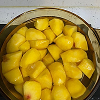自制黄蟠桃罐头的做法图解4