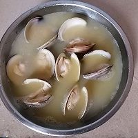 白贝蒸蛋的做法图解3