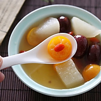 #快手又营养，我家的冬日必备菜品#雪梨金桔红枣汤的做法图解7