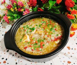 #开启冬日滋补新吃法#萝卜丝煎蛋汤的做法