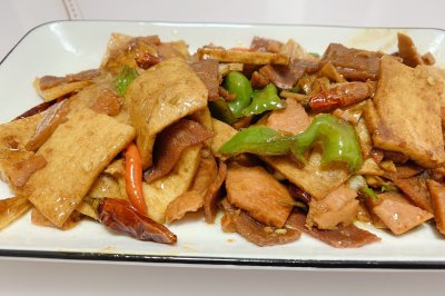 不加盐的培根虾糕