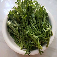 #打工人的健康餐#蒜蓉茼蒿菜的做法图解1