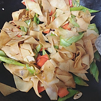 素炒干豆皮的做法图解4