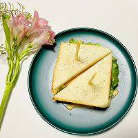 #安佳真芝味，真芝真有料-爆浆流心#快手早餐三明治的做法图解9
