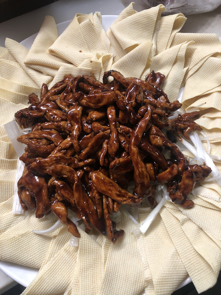 家常京酱鸡丝的做法