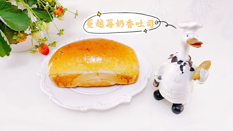 蔓越莓奶香吐司的做法