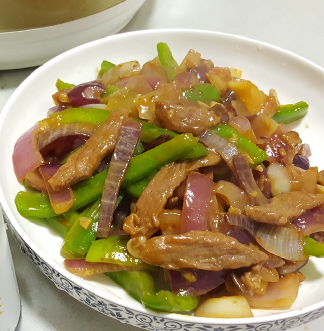 小炒牛柳