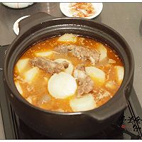 #今天吃什么#用沙茶酱做一锅潮汕风味的羊肉汤吧的做法图解8