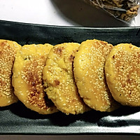 红糖核桃馅番薯糯米饼的做法图解10