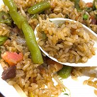 豆角肉丁米饭的做法图解10