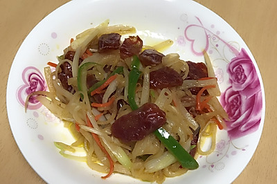 小炒腊肠