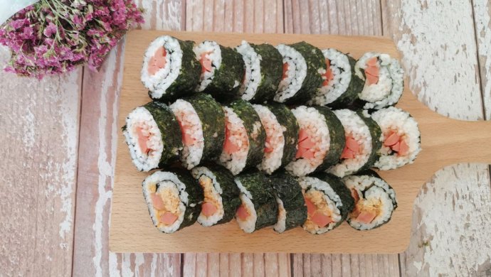 家庭版简易寿司